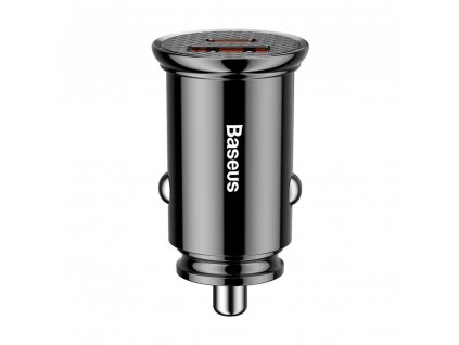 eng pl Baseus Circular PPS Universal Smart Car Charger USB Quick Charge 4 0 QC 4 0 and USB C PD 3 0 SCP black CCALL YS01 46980 1