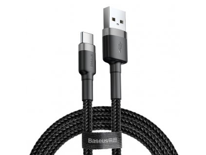 eng pl Baseus Cafule cable USB C 3A 1m Gray Black 14483 1
