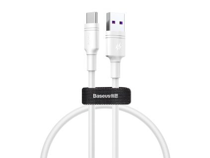 eng pl Baseus Double Ring Cable USB C for Huawei SuperCharge 5A 2m white 15264 1