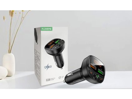 pol pl Transmiter Bluetooth FM z dwoma portami USB Floveme HY 87 22543 2