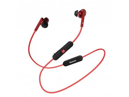 eng pl Baseus Encok S30 in ear wireless headphones Bluetooth 5 0 headset with remote control red NGS30 09 51222 1