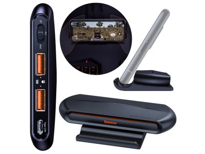 eng pl Baseus Gamo Mobile Game Adapter 2x USB HUB GA01 for keyboard and mouse black GMGA01 01 54060 26