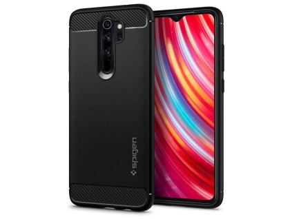 eng pl SPIGEN RUGGED ARMOR XIAOMI REDMI NOTE 8 PRO MATTE BLACK 55287 1 (1)