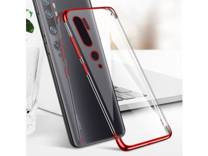 eng pl Clear Color Case Gel TPU Electroplating frame Cover for Xiaomi Mi Note 10 Mi Note 10 Pro Mi CC9 Pro black 59775 4