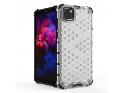 eng pl Honeycomb Case armor cover with TPU Bumper for Huawei Y5p black 61733 2