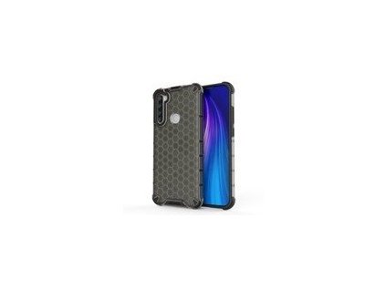 Pancéřový kryt Honeycomb Case s TPU Bumper pro Huawei Y6p Černá