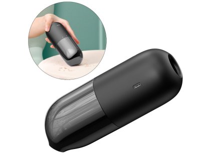 eng pl Baseus C1 mini wireless Desktop Capsule Vacuum Cleaner black CRXCQC1 01 66580 1