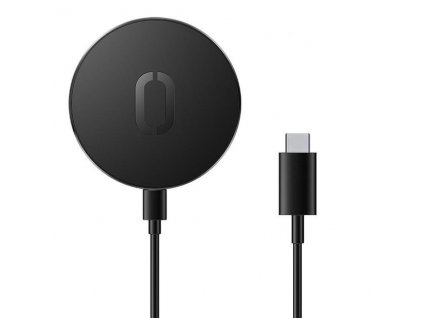 eng pl Joyroom wireless Qi charger 15 W for iPhone MagSafe compatible USB Type C cable black JR A28 71468 1