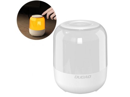 eng pl Dudao wireless Bluetooth 5 0 RGB speaker 5W 1200mAh white Y11S white 77132 1