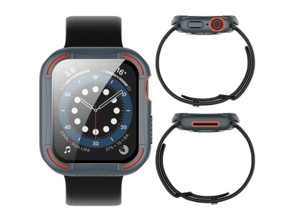 pol pl Etui Nillkin Crashbumper do Apple Watch 44 S4 5 6 SE Szare 23501 15