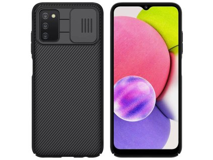 pol pl Etui Nillkin CamShield do Samsung Galaxy A03s EU Czarne 23505 9