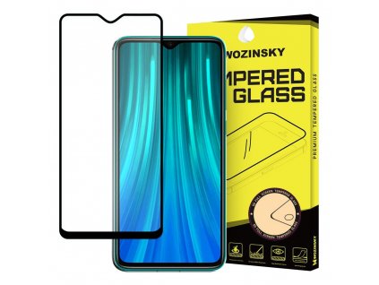 eng pl Wozinsky Tempered Glass Full Glue Super Tough Screen Protector Full Coveraged with Frame Case Friendly for Xiaomi Redmi 8 black 53280 1