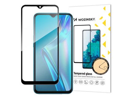 eng pl Wozinsky Tempered Glass Full Glue Super Tough Screen Protector Full Coveraged with Frame Case Friendly for Oppo A12 A5s A7 black 67796 1