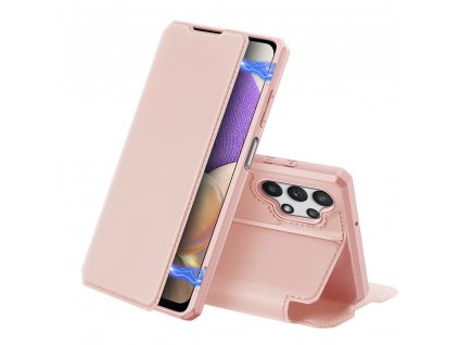eng pl DUX DUCIS Skin X Bookcase type case for Samsung Galaxy A32 5G pink 67892 7