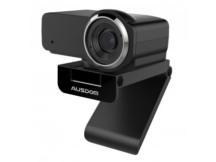 eng pl Ausdom webcam Full HD 1080p with microphone for laptop monitor computer black AW635 69875 1