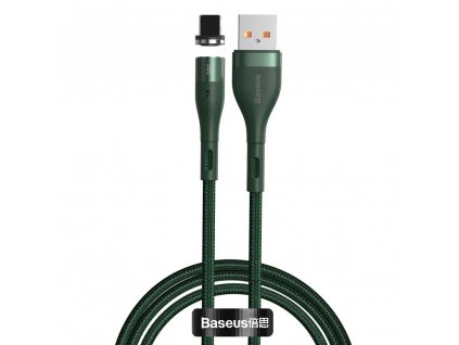 eng pl Baseus Zinc USB Lightning magnetic data charging cable 1 m 2 4 A green CALXC K06 63482 1