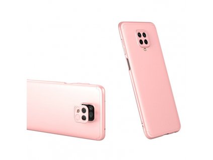 eng pl GKK 360 Protection Case Front and Back Case Full Body Cover Xiaomi Redmi Note 9 Pro Redmi Note 9S pink 61204 1