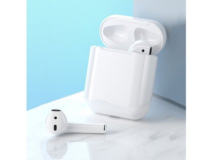 eng pl WK Design mini wireless earphone Bluetooth TWS white T3 white 61246 3