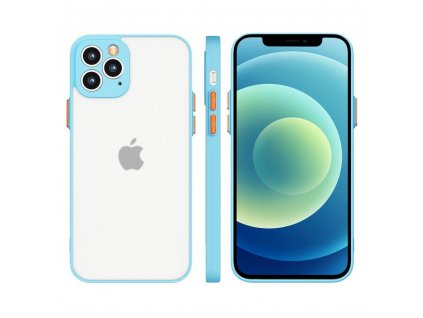 eng pl Milky Case silicone flexible translucent case for Xiaomi Redmi Note 10 Redmi Note 10S blue 76417 1