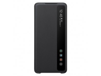 pol pm Samsung Clear View Cover futeral etui z inteligentna klapka Samsung Galaxy S20 Plus czarny EF ZG985CBEGEU 57841 1