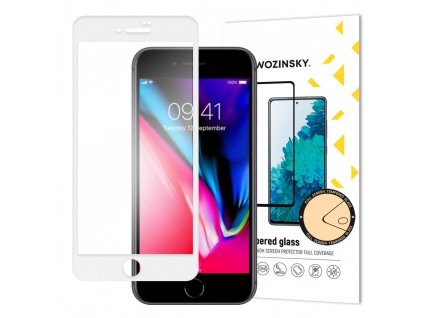 eng pl Wozinsky Tempered Glass Full Glue Super Tough Screen Protector Full Coveraged with Frame Case Friendly for iPhone SE 2022 SE 2020 iPhone 8 iPhone 7 white 50867 14