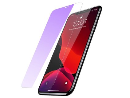 eng pl Baseus tempered glass 0 3mm 9H Anti bluelight iPhone 11 iPhone XR positioner SGAPIPH61 LF02 53345 4