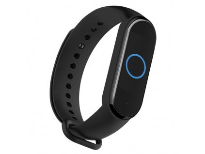 eng pm Replacement Silicone Wristband Strap Bracelet Bangle Bracelet for Xiaomi Mi Band 5 Black 61948 1