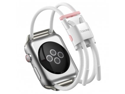 eng pl Baseus strap band bracelet for Apple Watch 38 mm 40 mm white lbapwa4 a24 88898 1