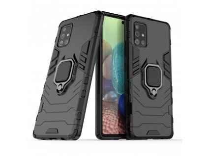 eng pl Ring Armor Case Kickstand Tough Rugged Cover for Samsung Galaxy A71 5G black 60227 1