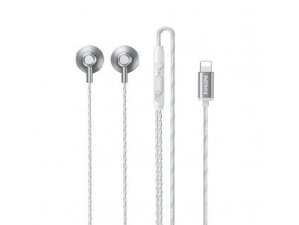 eng pl Remax In ear wired earphones USB Type C 1 2m silver RM 711I 79053 1