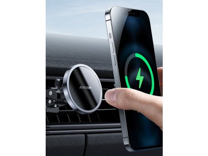 eng pl Joyroom Car Holder Qi Wireless Induction Charger 15W MagSafe for iPhone Compatible Black JR ZS240 71620 7