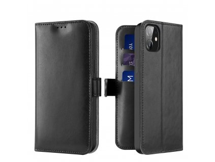 eng pl Dux Ducis Kado Bookcase wallet type case for iPhone 12 mini black 62067 1