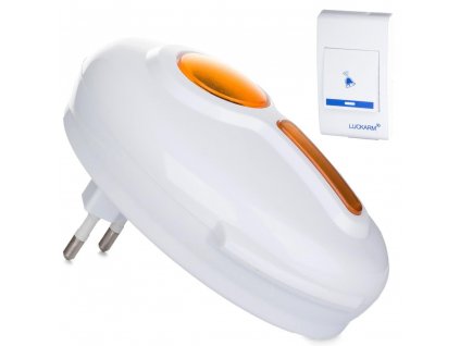 Bezdrátový zvonek 230v 150m led melodie