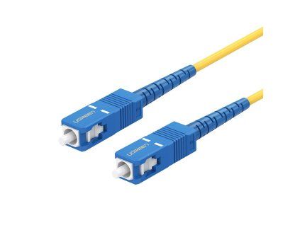 eng pl Ugreen SC SC single mode patchcord optical fiber 3 m network yellow 70664 NW131 60471 1