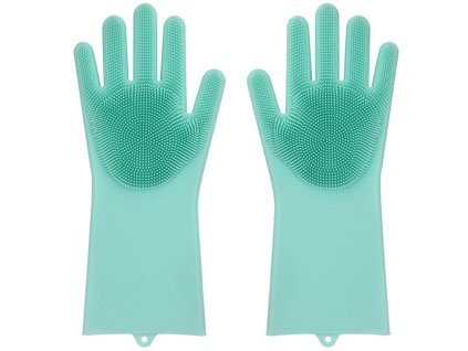 eng pl Dishwashing gloves silicone kitchen washer 2684 1