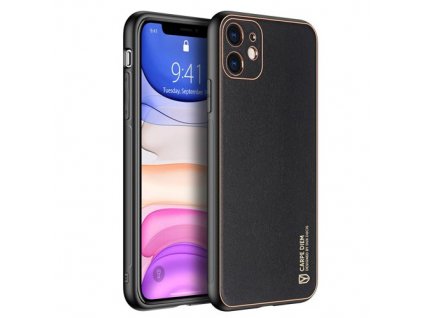 eng pm Dux Ducis Yolo elegant case made of soft TPU and PU leather for iPhone 12 mini black 63992 1