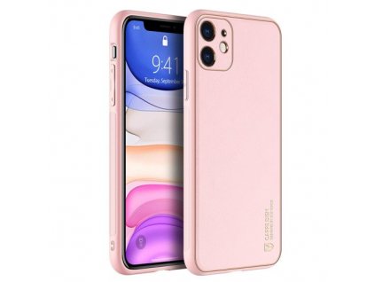 eng pm Dux Ducis Yolo elegant case made of soft TPU and PU leather for iPhone 12 mini pink 63994 1
