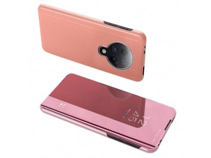 pol pm Clear View Case futeral etui z klapka Xiaomi Redmi K30 Pro Poco F2 Pro rozowy 60486 9