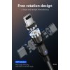 NOVÝ magnetický kabel USB 3.0 A 3 v 1, rychlonabíjecí kabel pro iOS typu C Micro iPhone pro Android