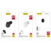 pol pl Dudao zestaw sluchawkowy mini bezprzewodowa sluchawka Bluetooth 5 0 do samochodu czarny U9B black 56485 2