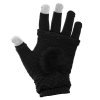eng pl Touchscreen Winter Gloves 2in1 Striped and Fingerless Gloves Wrist Warmers black 27072 13