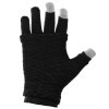 eng pl Touchscreen Winter Gloves 2in1 Striped and Fingerless Gloves Wrist Warmers black 27072 14