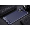 pol pm Carbon Case elastyczne etui pokrowiec Samsung Galaxy A42 5G niebieski 65504 3