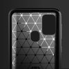 pol pm Carbon Case elastyczne etui pokrowiec Samsung Galaxy M30s Galaxy M21 niebieski 60059 7