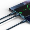 eng pl USB C cable 3in1 Baseus Bright Mirror to micro USB USB C Lightning 100W 1 2m blue 21045 4