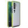 eng pl Spring Case clear TPU gel protective cover with colorful frame for Xiaomi Mi Note 10 Mi Note 10 Pro Mi CC9 Pro yellow 59144 1
