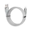 eng pl Dudao Self organizing Magnetic Cable USB Cable Lightning 5 A 1 m Gray L1xsL light gray 62440 1