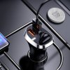eng pl Joyroom car charger with wireless earphone 2x USB Bluetooth 5 0 30W 2 1 A Quick Charge 3 0 black JR CP2 72532 3