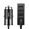 eng pl Baseus Enjoy Together Car Charger with Extension 4x USB 5 5A black CCTON 01 37936 1