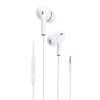 eng pl Dudao in ear headphones headset with remote control and microphone 3 5 mm mini jack white X14 white 60333 1